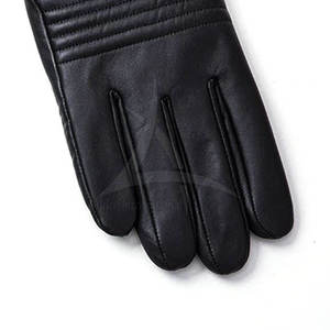 <b>Men</b> Full Finger Leather <b>Touchscreen</b> <b>Gloves</b> Breathable Eco-Friendly Winter <b>for</b> Casual Driving Outdoor Use - Product Image 2