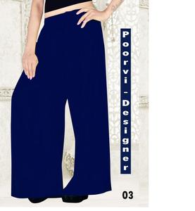 Rayonne légère de qualité supérieure PLAZZAO Bottom Wear pour une utilisation décontractée Fonction de séchage rapide Plus Size Disponible pour la saison hivernale - Product Image 1