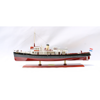 MODÈLE DE BATEAUX EN BOIS OOSTERSCHELDE/MODÈLE DE REMORQUEURS PAYS-BAS/ARTISANAT MAIN POUR LA DÉCORATION