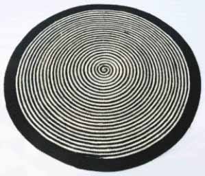 เสื่อปูพื้นผลิตจากผ้าปอกระเจาเป็นมิตรต่อสิ่งแวดล้อม - Product Image 4