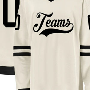 Personalizado de secado rápido de manga larga uniforme de impresión por sublimación Logo desgaste de hockey sobre hielo deporte hockey sobre hielo entrenamiento de gran tamaño Jersey hombres - Product Image 5