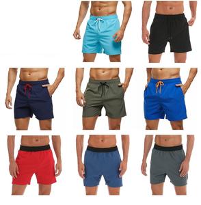 Haute qualité 100% polyester extérieur séchage rapide Slim Fit hommes Logo personnalisé hommes été Shorts de bain - Product Image 6