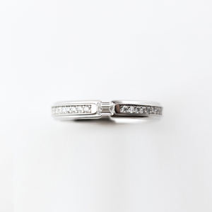 Anillo de Diamante Cultivado en Laboratorio de Corte Esmeralda, Color E, Claridad VVS2, Oro Sólido de 14k, para Mujer, Moderno, Proveedor Mayorista Personalizado - Product Image 2