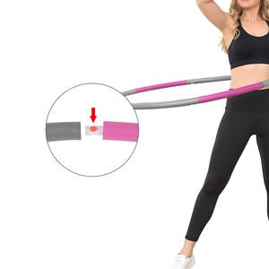 Flexible Comfortable <strong>Fitness</strong> <strong>Hoop</strong> Smart <strong>Hula</strong> Circle Ring for Family Fun Activities and Waist Training for Sport <strong>Hoops</strong> - Product Image 6