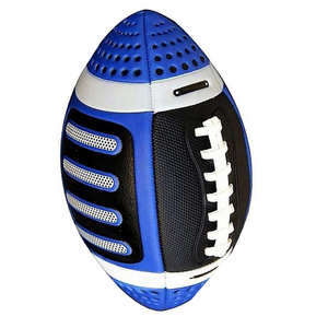 Ballon de football américain et de rugby de taille personnalisée, de qualité supérieure, en cuir avec surpiqûres, qualité de jeu officielle - Product Image 4