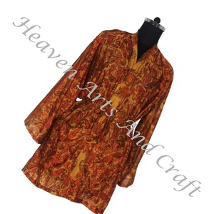 KS005 Beachwear <b>Vintage</b> Sari Kimono Short Manufacturer of Beachwear <b>Vintage</b> Sari Kimono Short <b>Cardigan</b> <b>Vintage</b> Sari Kimono Short - Product Image 6
