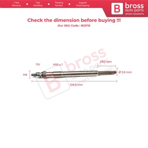 หัวเทียน BGP10 1 ชิ้น GX126 944MJ 100226206 สำหรับ Vectra B - Product Image 5