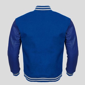 Custom Men's <b>Woolen</b> Varsity Jacket High Quality Stand Winter Best Suppliers Offer CollegeBaseballjacket for men - Product Image 6