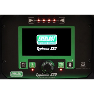 เครื่องเชื่อมไทฟูน 330 อินเวอร์เตอร์ DC/AC TIG DC Stick Welder - ทรงพลังและพกพาสะดวก ไม่ใช้แก๊ส สำหรับเชื่อมสแตนเลส สภาพใหม่และมือสอง - Product Image 3
