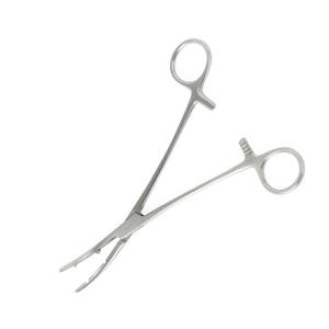 คีมผ่าตัดมดลูกแบบโค้ง Heaney-Kanter ขนาด 8-3/8 นิ้ว ผลิตจากเหล็กกล้าไร้สนิมทางการแพทย์ สำหรับเครื่องมือผ่าตัดทางนรีเวช - Product Image 6