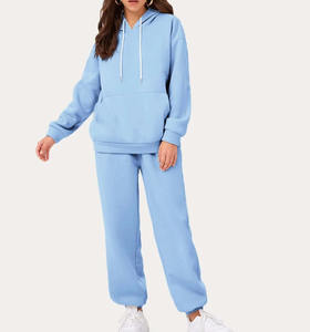 Ensemble de survêtement pour femmes, pantalon de jogging, sweat-shirt avec pantalon de survêtement, sweat-shirts à capuche oversize - Product Image 2