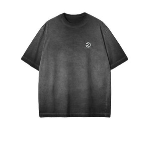 Acid Wash Summer T-shirt Hommes T-shirt surdimensionné Impression personnalisée T-shirts personnalisés 100% coton Boxy Fit T-shirt Fabricant - Product Image 1