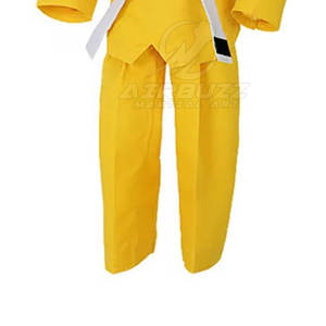 Uniforme de Taekwondo de último diseño hecho a medida nueva ropa de artes marciales con colocación de logotipo frontal - Product Image 4