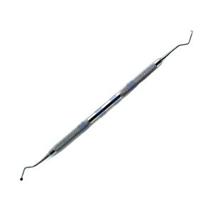 เครื่องมือทันตกรรม127/128เหล็กสแตนเลส2มม. ช้อนเอนโดแบบคู่เครื่องมือทันตกรรมแบบแมนนวล - Product Image 1