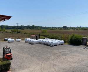 500 a 1000 galones Tanque de almacenamiento de gas propano subterráneo 1 tonelada 1000 galones Pequeño tanque de almacenamiento de gas propano LPG a la venta - Product Image 4