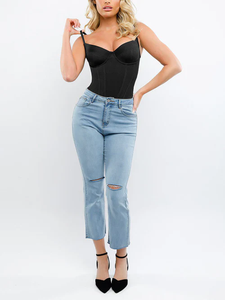 HEXIN Shapewear Corset intégré vérifié Pro avec soutien-gorge string Body amincissant pour femmes vente en gros - Product Image 3