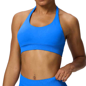 Soutien-gorge de sport pour femmes respirant, personnalisé avec logo, en spandex, dos nu, de haute qualité, pour le sport, le yoga, la salle de sport, la remise en forme - Product Image 1