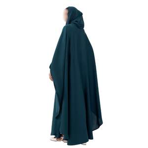 Abaya Verde Esmeralda con Mangas de Murciélago para Mujer, Vestido Musulmán Modesto, Estilo Dubái, Caftán Islámico, Jalabiya, Vestido de Noche Holgado - Product Image 2