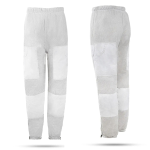 Ventilated Beekeeping <b>Trousers</b> with Elastic Cuffs for Secure Fit - Product Image 1