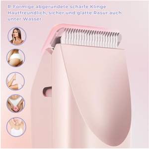 Depiladora Corporal Eléctrica 2 en 1 para Mujer, Afeitadora Íntima - Product Image 5