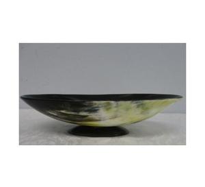 Cuenco de cuerno de búhos, bocina negra para bodas, fiestas y aperitivos, cuenco de cuerno de búhos para venta personalizada - Product Image 5