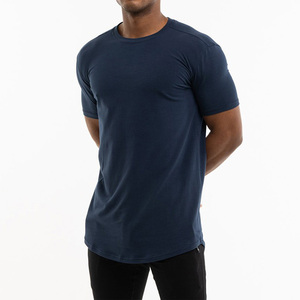 Camiseta de Color personalizado para hombre, camisa de manga corta de algodón con diseño de logotipo impreso, precio barato y de alta calidad, de secado rápido - Product Image 5