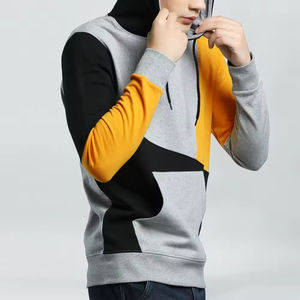 Sudaderas con capucha de hombre de talla grande de algodón orgánico pesado con estampado personalizado y logotipo personalizado, jersey de alta calidad, ropa de calle con capucha - Product Image 2