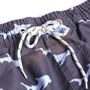 Pantalones cortos de playa para hombre a precio razonable para hombre con cintura elástica con cordón forro de malla suave y bolsillos - Product Image 1