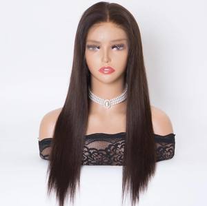 Peluca de Cabello Virgen Brasileño Remy de Primera Calidad con Frente de Encaje, Base de Seda Lisa, Cierre de 24 mm, Tupé para Mujer, Densidad 130%-150% - Product Image 6