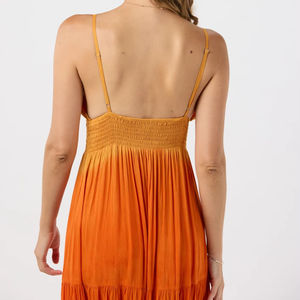 เดรสยาวทรงหลวม คอจีน แขนกุด ผ้าฝ้าย 100% สไตล์วินเทจ เป็นมิตรกับสิ่งแวดล้อม ระบายอากาศได้ดี ไม่ยับง่าย - Product Image 1