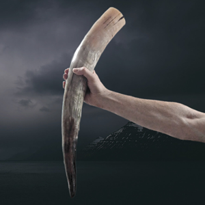 Cuernos grandes hechos a mano de la edad vikinga, cuernos de hidromiel de estilo religioso, regalos decorativos para hombres para ceremonias de bebida en grupo - Product Image 4