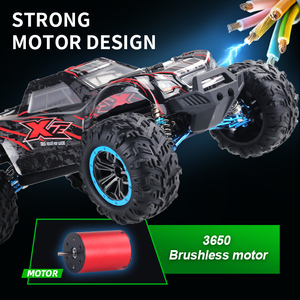 Coches RC sin escobillas F21A, escala 1/10, 4WD, 2,4 Ghz, camión de Control remoto, coches RC rápidos, 75 MPH, velocidad máxima, RTR, coches todoterreno, juguetes RC, regalos - Product Image 3