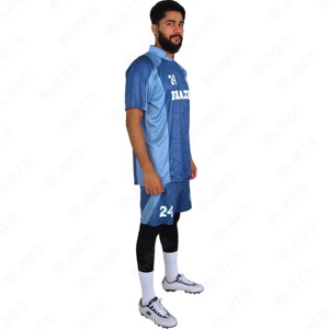 Nuevo conjunto de entrenamiento de Jersey de traje de fútbol personalizado para hombres y niños, traje de poliéster de diseño francés, uniforme de fútbol con jersey de fútbol - Product Image 5
