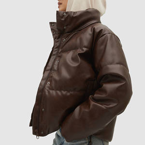 Chaqueta de cuero genuino 100% de alta calidad de MOQ bajo tamaño de Color personalizado elegante a estrenar 2025 chaquetas de cuero sólido de moda para hombres - Product Image 6