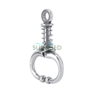 Soporte de Acero Inoxidable para Nariz de Toro, Pinza Ajustable para Nariz de Toro, Herramienta de Contención de Animales para Manejo de Animales de Granja - Product Image 1
