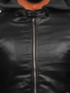 แจ็คเก็ตหนังแท้สำหรับผู้ชายขายส่ง คุณภาพสูงสำหรับนักขี่มอเตอร์ไซค์ - Product Image 3