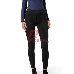 Pantalones de montar de primera calidad para mujer, ajustados, transpirables, ligeros, cómodos, duraderos, pantalones ecuestres, pantalones de diseño elegante para mujer - Product Image 1