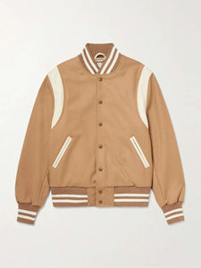 OEM de diseño personalizado de alta calidad de los hombres Varsity chaquetas 100% de algodón de lana de peso pesado streetwear Varsity chaqueta para los hombres - Product Image 4