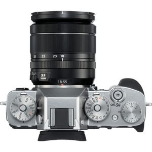 กล้องวิดีโอดิจิตอลมิเรอร์เลส Silver Renewed X-T3 พร้อมเลนส์ซูม XF18-55 มม. ชุดเซ็นเซอร์ HD CMOS ราคาประหยัด - Product Image 4