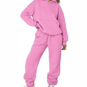 Survêtement à capuche pour femmes de qualité supérieure motif solide haute vente survêtements imprimés pour femmes - Product Image 6
