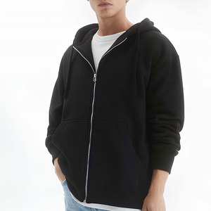 400GSM 100% Algodón Invierno Hombres Sudadera con capucha Anti-Pilling Fleece Pullover con colores y tamaños personalizables - Product Image 5