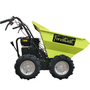 Mini Dumper da 300KG 6.5hp carriola motorizzata carriola elettrica 3F/1R scarico manuale a catena - Product Image 2
