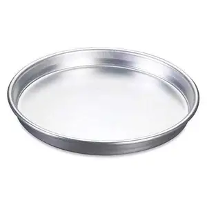 100% Produto Premium Antiaderente Deep Dish Bakeware Liga de alumínio redonda Pizza Baking Panelas Bandeja