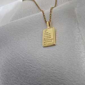 สร้อยคอจี้เงิน925แบบส่วนตัวสร้อยคอชุบโรเดียมขายดีสร้อยคอของขวัญวันคริสต์มาส - Product Image 2