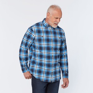 เสื้อผู้ชาย100% เสื้อเชิ้ตผ้าฝ้ายลำลองตรวจสอบ - Product Image 6