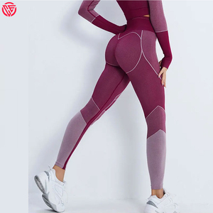 Legging taille haute de yoga pour femmes, legging de yoga pour femmes, legging de couleur unie, legging de yoga au design unique pour femmes - Product Image 4