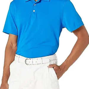 เสื้อใส่เล่นกอล์ฟและสตรีทแบบลำลองลายทึบแฟชั่นฤดูร้อนเสื้อยืดปากีสถานเสื้อแขนสั้นแบบพิเศษมีดีไซน์ - Product Image 5