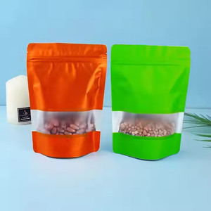 ถุงซิปล็อคเปิดปิดได้250ก. 500ก. 12ออนซ์ถุงใส่อาหารอาหารสัตว์เลี้ยงพลาสติกถุงใส่กาแฟกันน้ำได้โลโก้ออกแบบได้ตามที่ต้องการ - Product Image 5