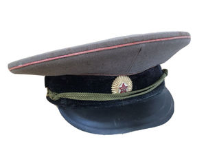 หมวกแก๊ปทรงสูงสำหรับเจ้าหน้าที่เครื่องแบบ2025หมวกแก๊ปหมวกสำหรับเจ้าหน้าที่ขายส่งพร้อมแผ่นป้ายที่กำหนดสีและขนาดได้เอง - Product Image 6