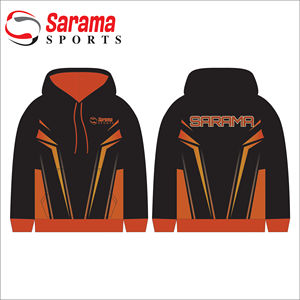 Pull à capuche surdimensionné en polyester uni 3D avec logo personnalisé de haute qualité - Product Image 4